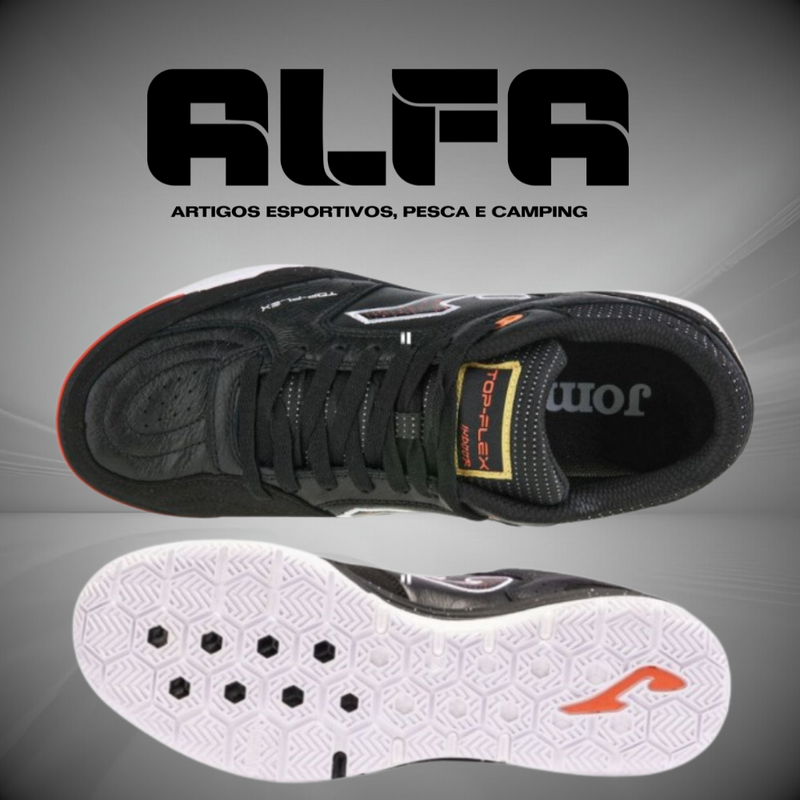 TÊNIS DE FUTSAL JOMA TOPFLEX REBOUND (COM BRINDES EXCLUSIVOS)