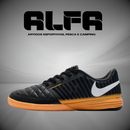 Chuteira de Futsal Nike Lunar Gato 2 Pretas (COM BRINDES EXCLUSIVOS)