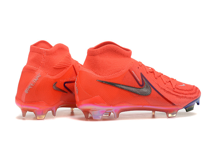 Chuteira Campo Nike Phantom Luna Elite FG Salmão + BRINDES EXCLUSIVOS