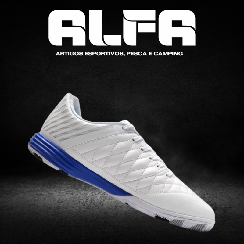 Chuteira de Futsal Nike Lunar Gato 2 Brancas (COM BRINDES EXCLUSIVOS)