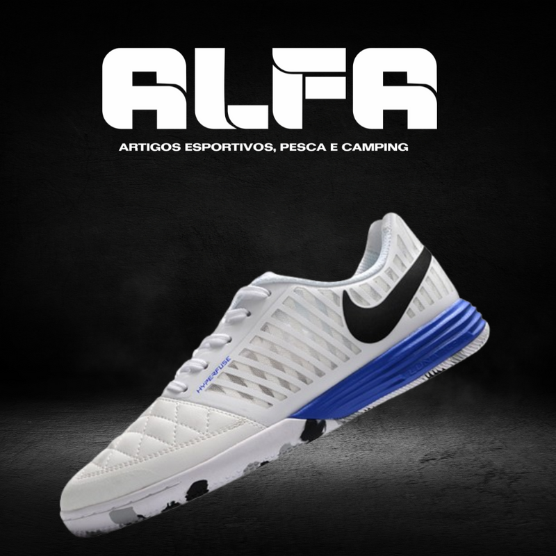 Chuteira de Futsal Nike Lunar Gato 2 Brancas (COM BRINDES EXCLUSIVOS)