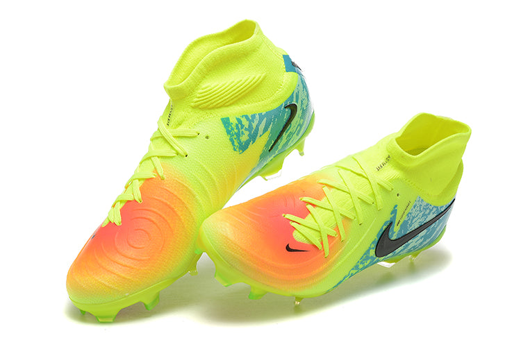 Chuteira Campo Nike Phantom Luna Elite FG Verde + BRINDES EXCLUSIVOS