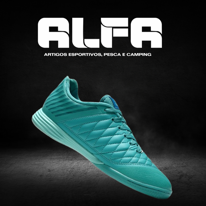 Chuteira de Futsal Nike Lunar Gato 2 Azul (COM BRINDES EXCLUSIVOS)