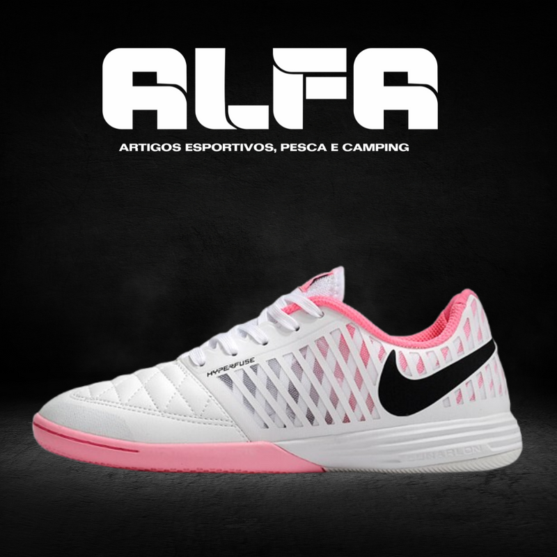 Chuteira de Futsal Nike Lunar Gato 2 Brancas (COM BRINDES EXCLUSIVOS)