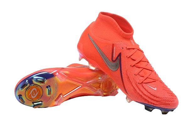 Chuteira Campo Nike Phantom Luna Elite FG Salmão + BRINDES EXCLUSIVOS