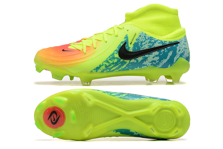 Chuteira Campo Nike Phantom Luna Elite FG Verde + BRINDES EXCLUSIVOS