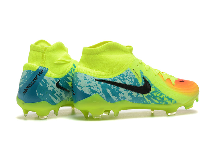 Chuteira Campo Nike Phantom Luna Elite FG Verde + BRINDES EXCLUSIVOS