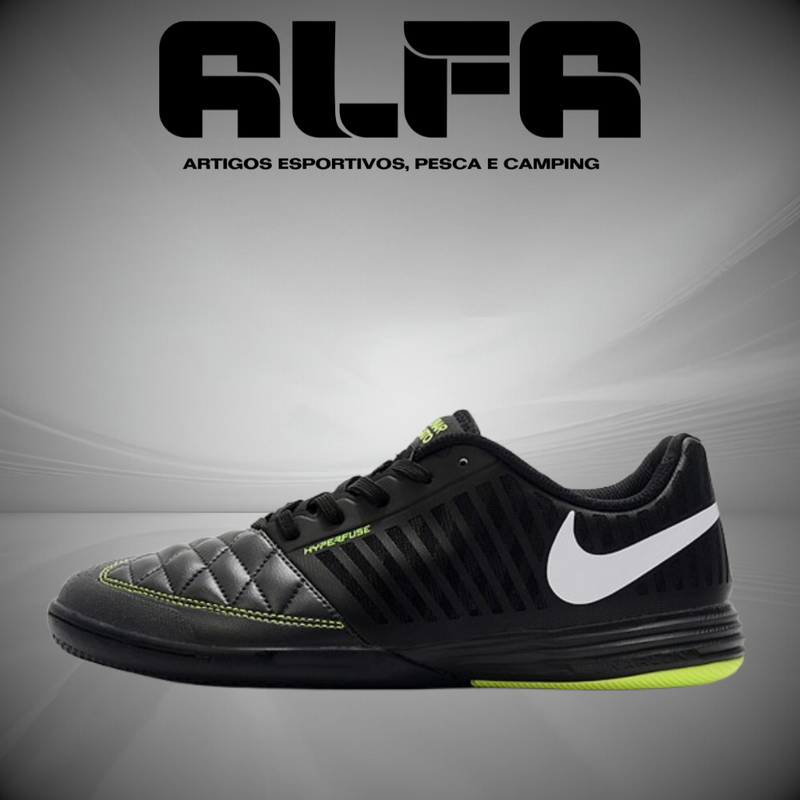 Chuteira de Futsal Nike Lunar Gato 2 Pretas (COM BRINDES EXCLUSIVOS)