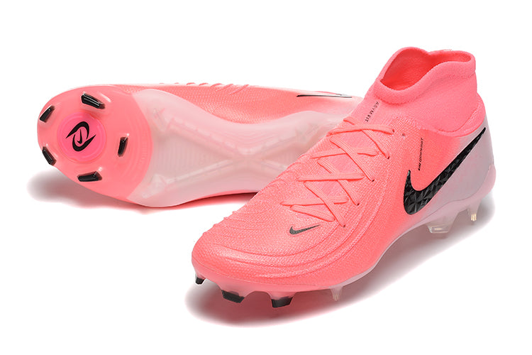 Chuteira Campo Nike Phantom Luna Elite FG Rosa + BRINDES EXCLUSIVOS