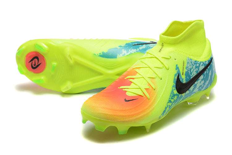 Chuteira Campo Nike Phantom Luna Elite FG Verde + BRINDES EXCLUSIVOS