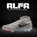 Chuteira Campo Nike Phantom Luna Elite FG Cinza + BRINDES EXCLUSIVOS
