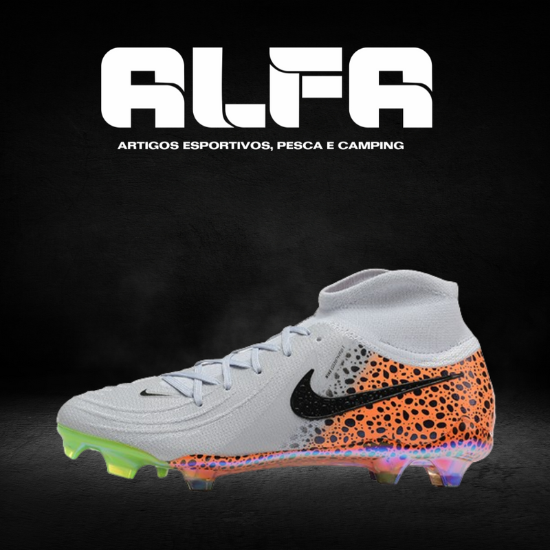 Chuteira Campo Nike Phantom Luna Elite FG Eletric + BRINDES EXCLUSIVOS