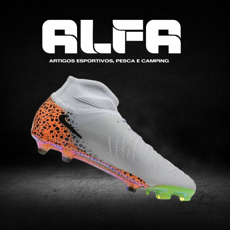 Chuteira Campo Nike Phantom Luna Elite FG Eletric + BRINDES EXCLUSIVOS