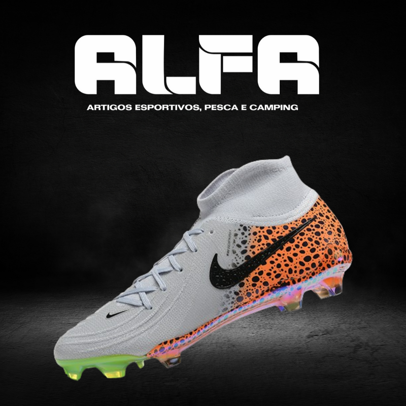 Chuteira Campo Nike Phantom Luna Elite FG Eletric + BRINDES EXCLUSIVOS