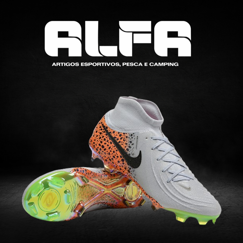 Chuteira Campo Nike Phantom Luna Elite FG Eletric + BRINDES EXCLUSIVOS