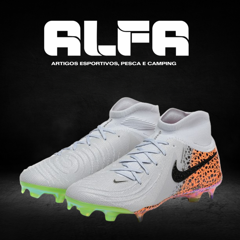 Chuteira Campo Nike Phantom Luna Elite FG Eletric + BRINDES EXCLUSIVOS