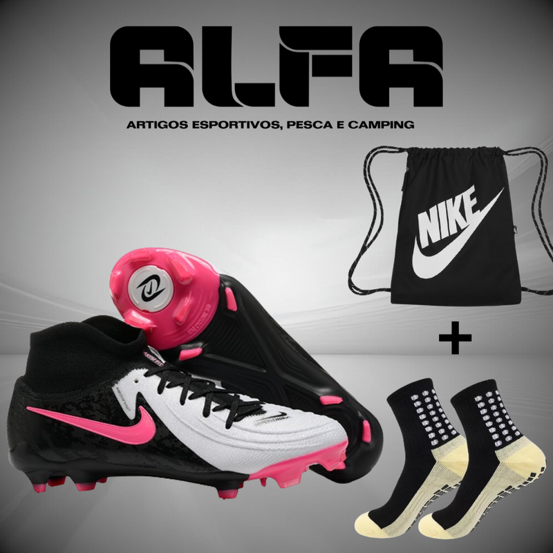 Chuteira Campo Nike Phantom Luna Elite FG Bicolor + BRINDES EXCLUSIVOS