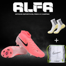 Chuteira Campo Nike Phantom Luna Elite FG Rosa + BRINDES EXCLUSIVOS