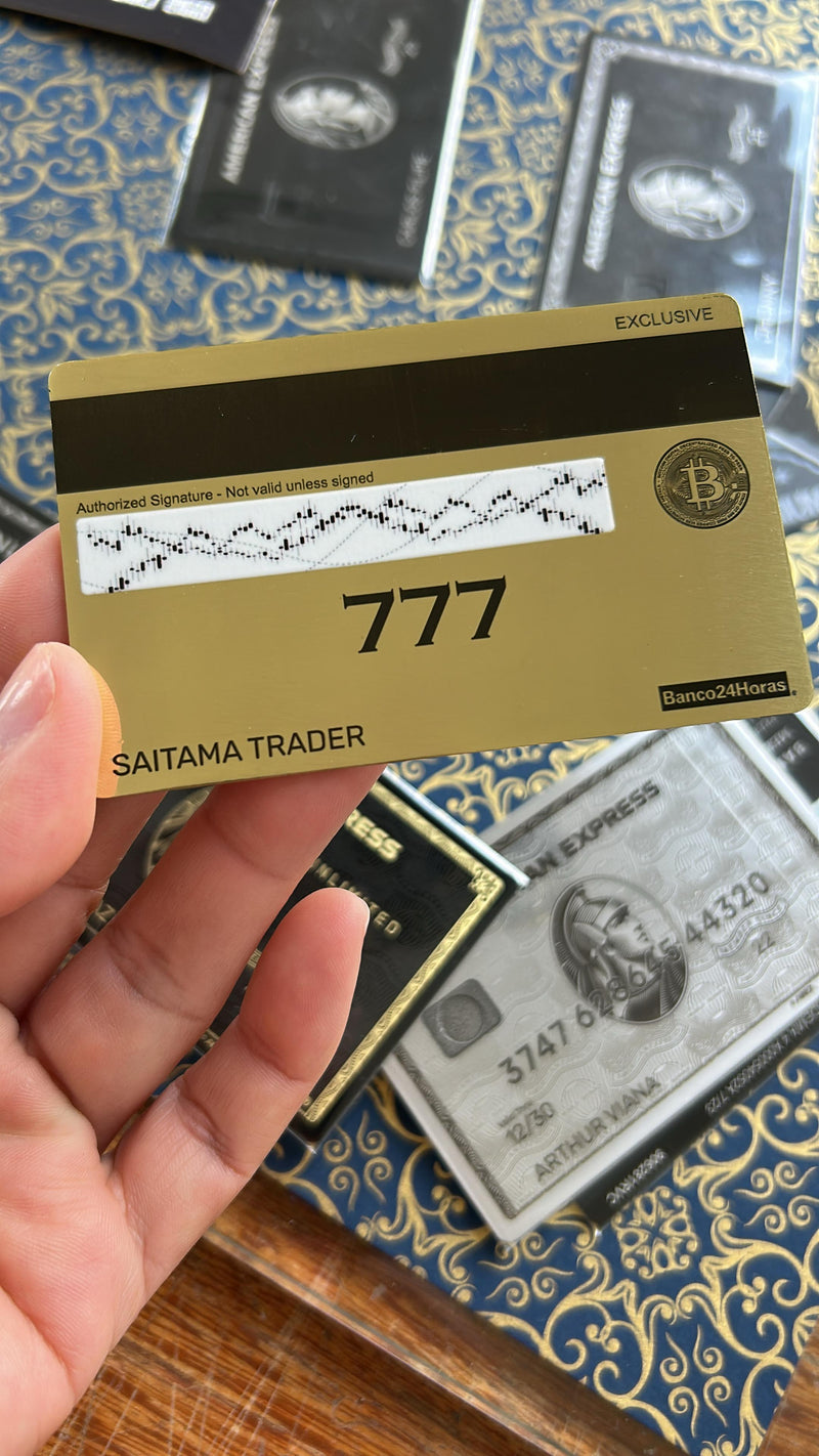CARTÃO PERSONALIZADO CRIPTO