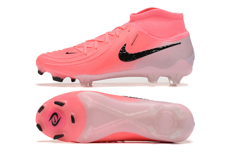 Chuteira Campo Nike Phantom Luna Elite FG Rosa + BRINDES EXCLUSIVOS