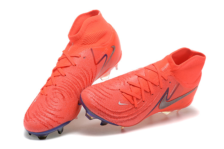 Chuteira Campo Nike Phantom Luna Elite FG Salmão + BRINDES EXCLUSIVOS