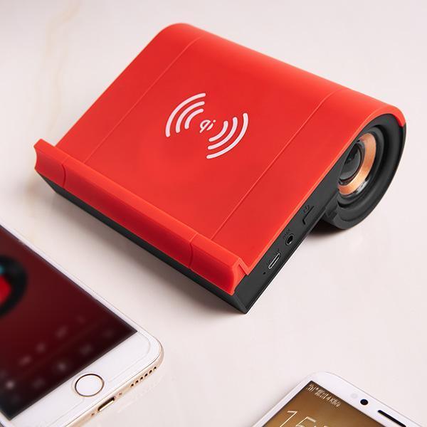 Carregador Wireless para celular com Caixa de Som Bluetooth - Espaço Online